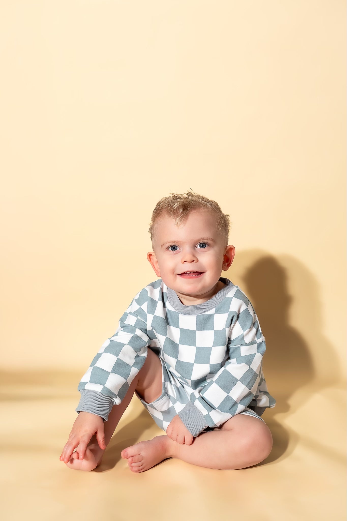 Blue Checkered Set