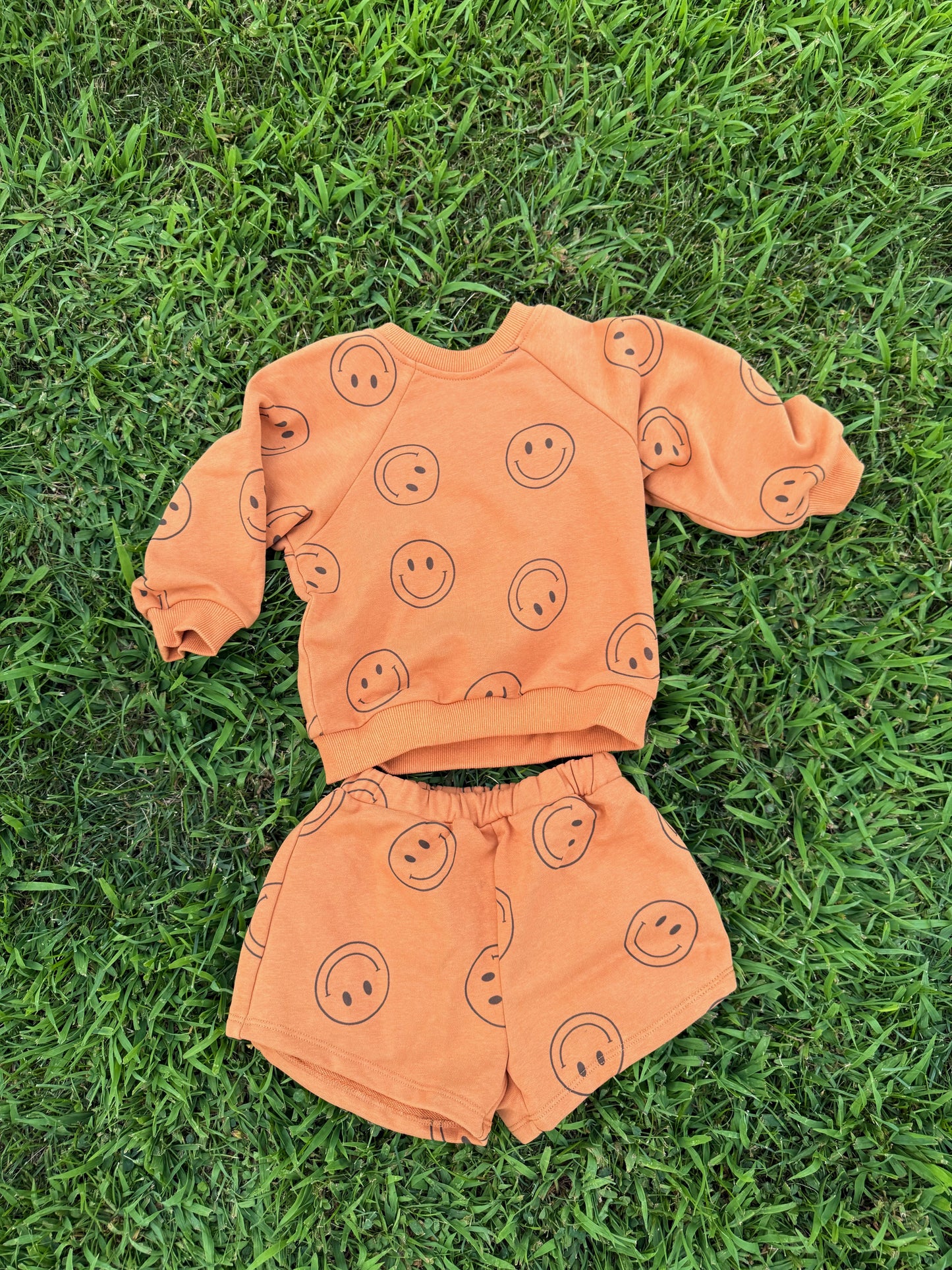 Orange Smiley Set