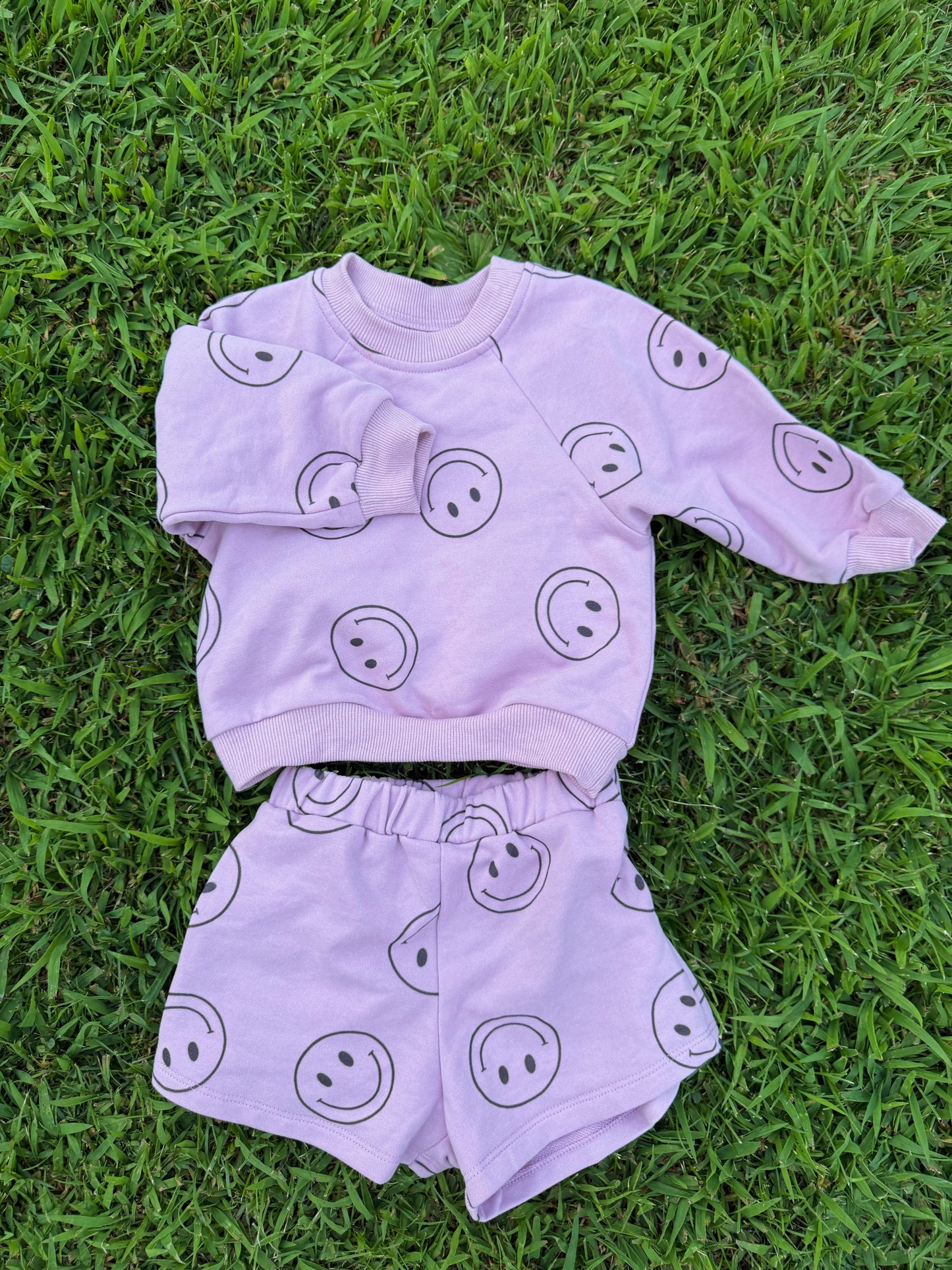 Purple Smiley Set