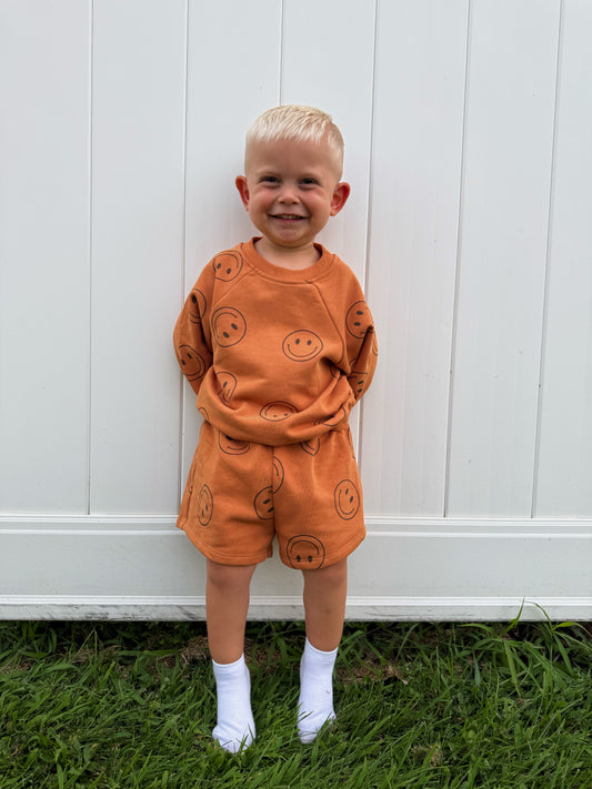 Orange Smiley Set
